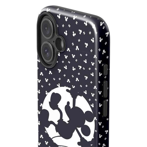 Disney Mickey Mouse Falling Silhouette iPhone 16 Impact Case